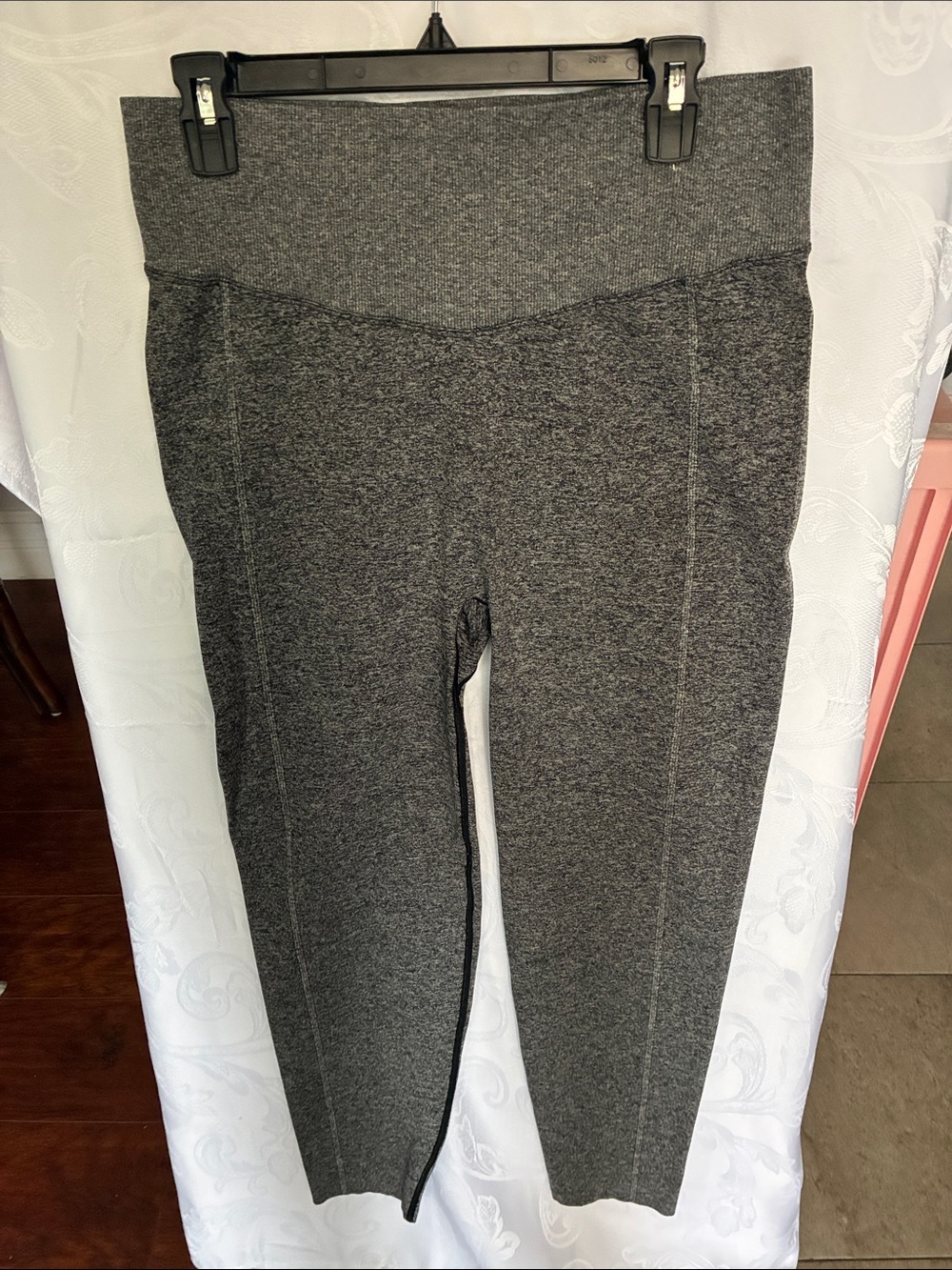 PINK Victoria's Secret Heather Gray High-Waist Leggings